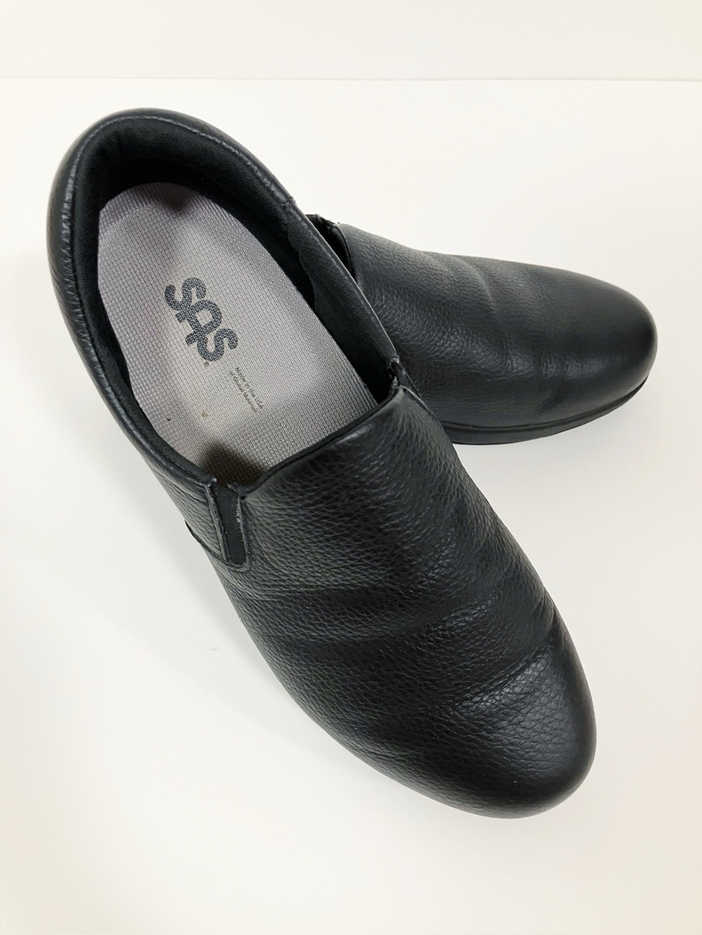 SAS | Black Patriot Non-Slip Comfort Loafers 9W Basic Mature Minimalist Neutral